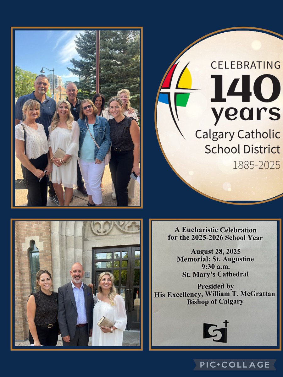 The Calgary Catholic School District  starting the year off with hope and a prayer at the  year opening Mass. Blessings for a fabulous school year! 🍎 — at Church St. Mary's Cathedral Calgary.