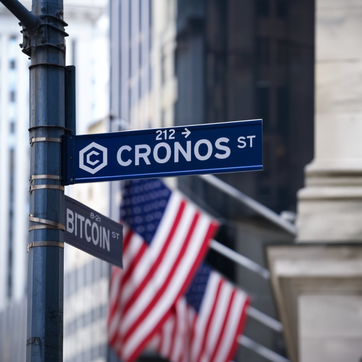 cryptocom's tweet image. We’re at the intersection where everything changes #MakeCROGreatAgain