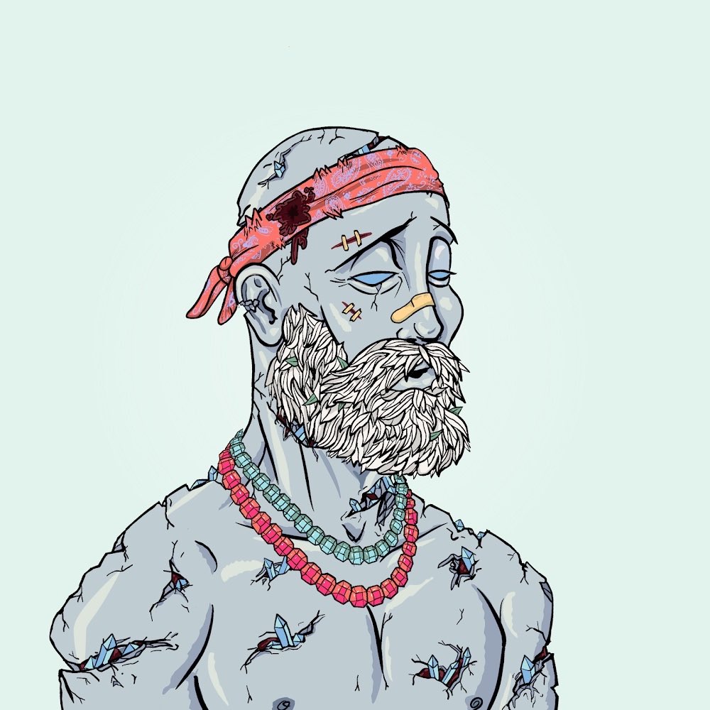 Trading this clean naked deadgod for any floor +0.25 sol only , dms are open