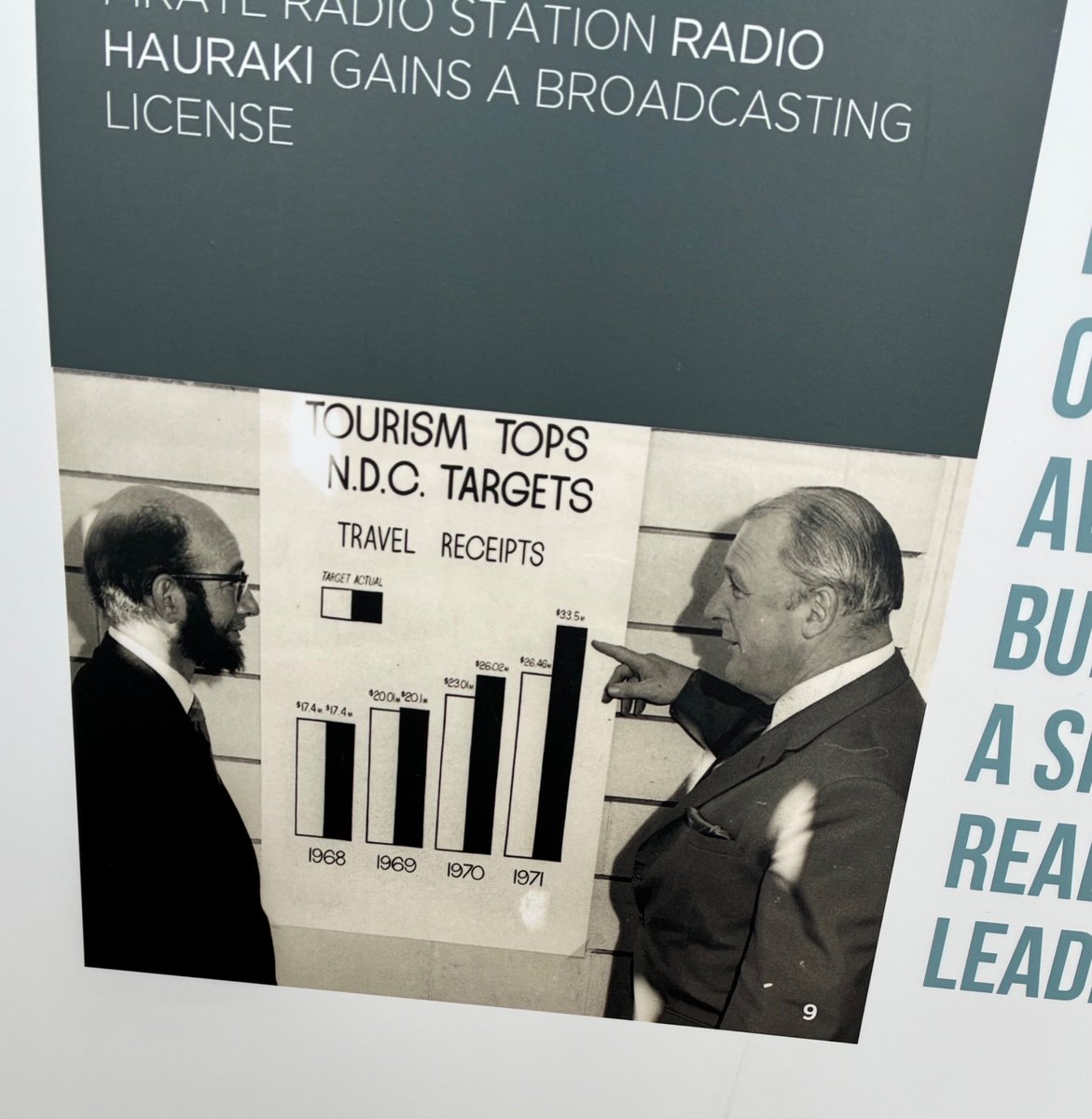 Visiting Larnach Castle today and one of the history billboards was reminding us of the central econ planners at work in the 1960s……and all too reminiscent of governments today.