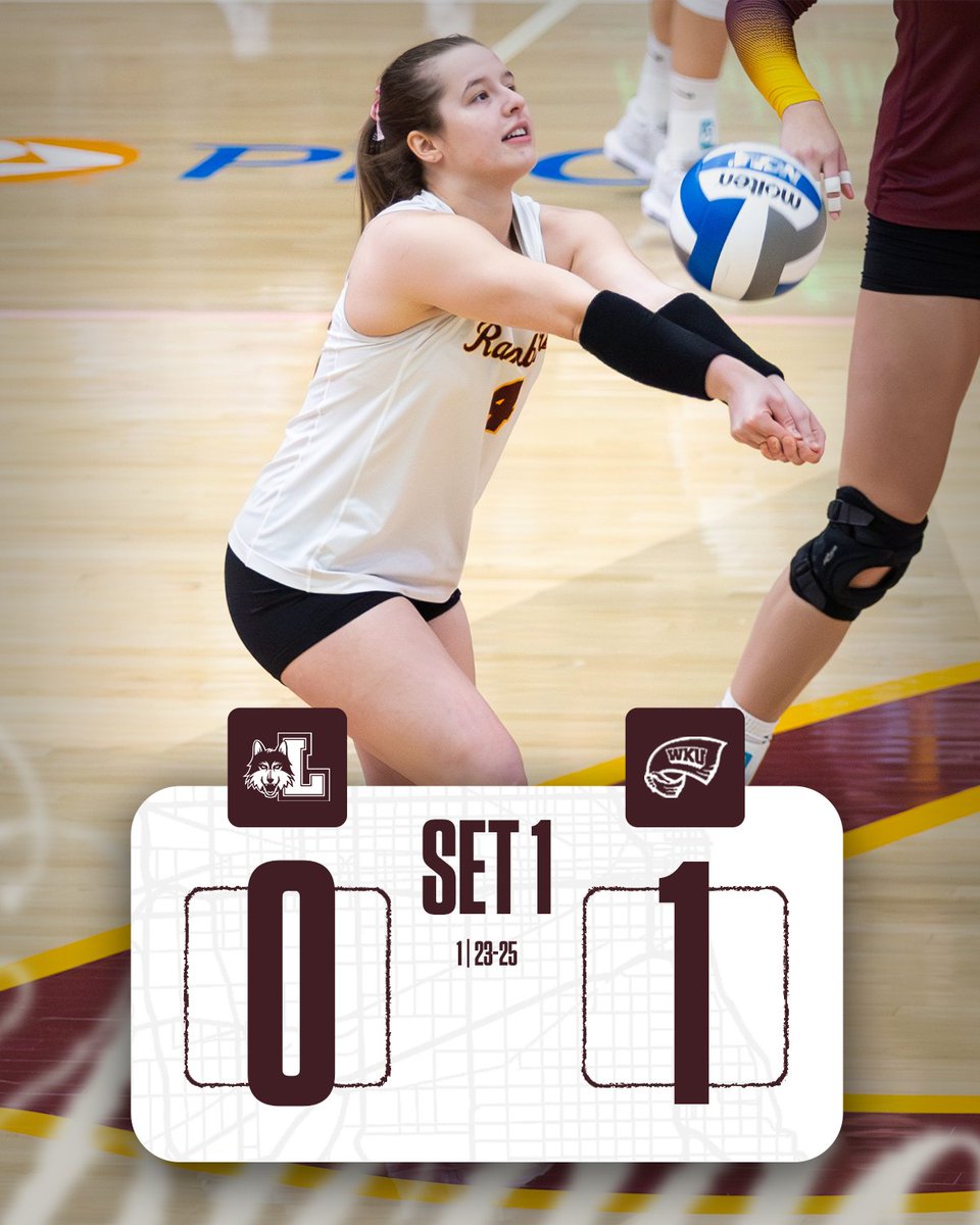 Opening set goes to WKU.
