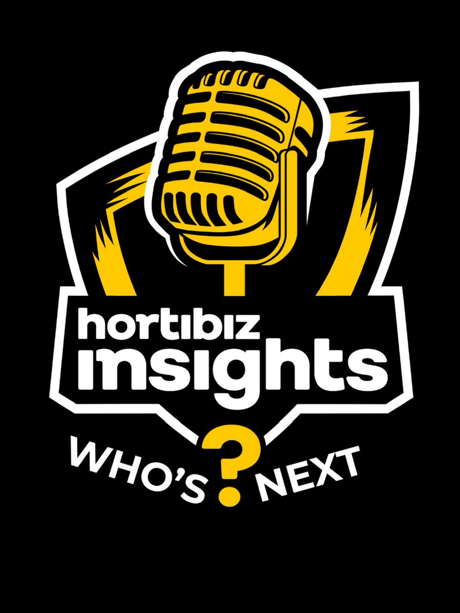 Vanaf maandag 11u. Elke week Hortibiz Insights op Spotify, Goedemorgen Nieuws en Hortibiz Newsradio. Eerste gasten Lieke en Bianca van <a href="/Grodan/">Grodan</a> 
Aan wie geven zij de microfoon door voor de week erna? Who’s Next? #horti #agf #podcast #hortibiz