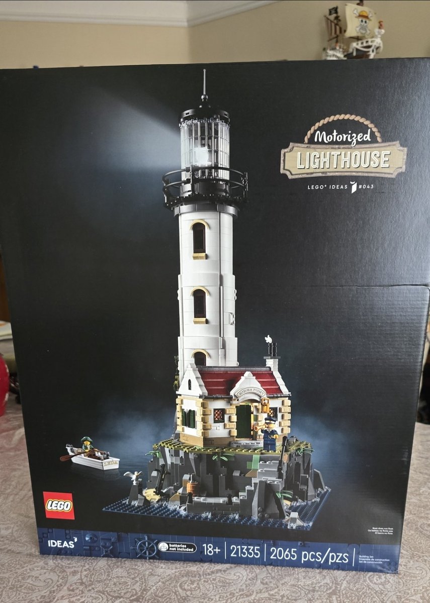 IT'S HERE!!! We'll be building the lighthouse next week, thank you all so much for helping fund this project 😭