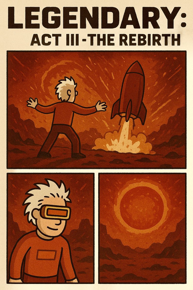 Zirpu33's tweet image. 3/ THE REBIRTH

From ashes, the #REDvolution Era awakens @madscientists_x  !

Stronger, fewer, unbreakable.

The experiment is complete.

The red #nightmare scientists graduates into power

Welcome to the Age of Redness &amp;amp; Madness. 🌑🔥