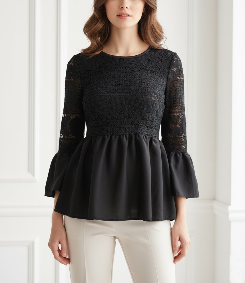 merriel94mx's tweet image. ¡Nueva prenda de temporada! ✨ Blusa peplum negra con detalles de encaje en mangas y cuerpo. Perfecta para un look elegante y versátil.

¡Disponible en gotrendier.mx/u/merriel94

#ModaMéxico #ModaCDMX #Monterrey #Guadalajara #Puebla #EstiloElegante #RopaParaMujer