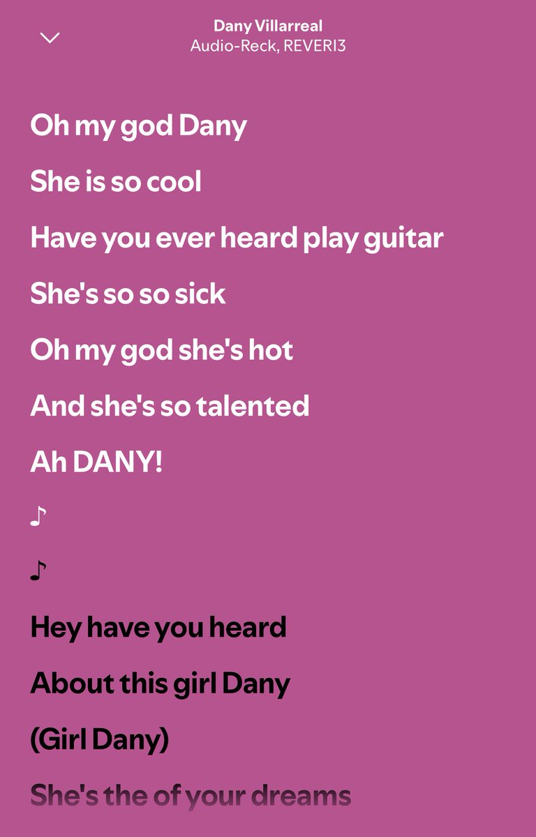 IT’S ON SPOTIFY