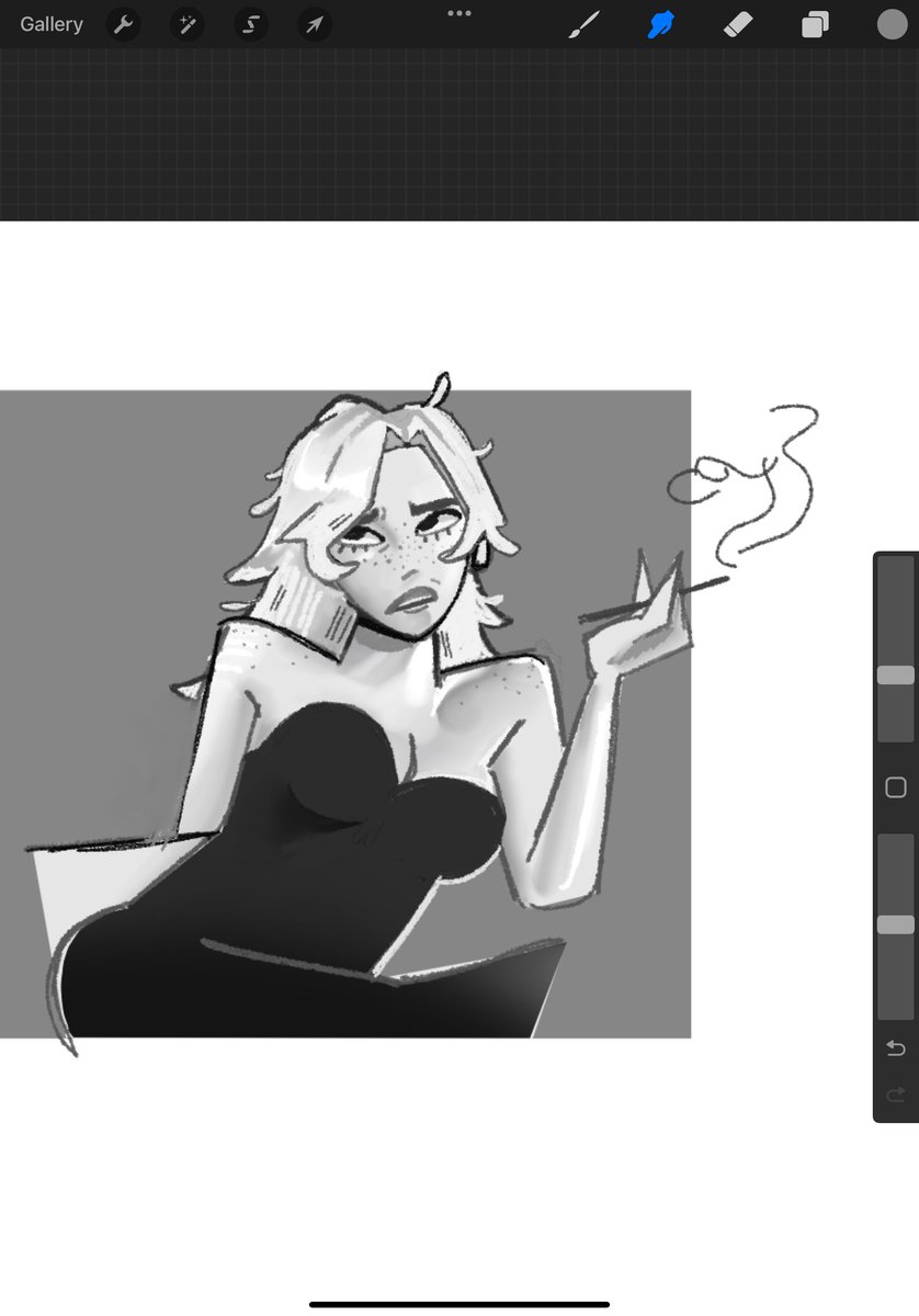 #MGS old eva/study doodle i still kinda like