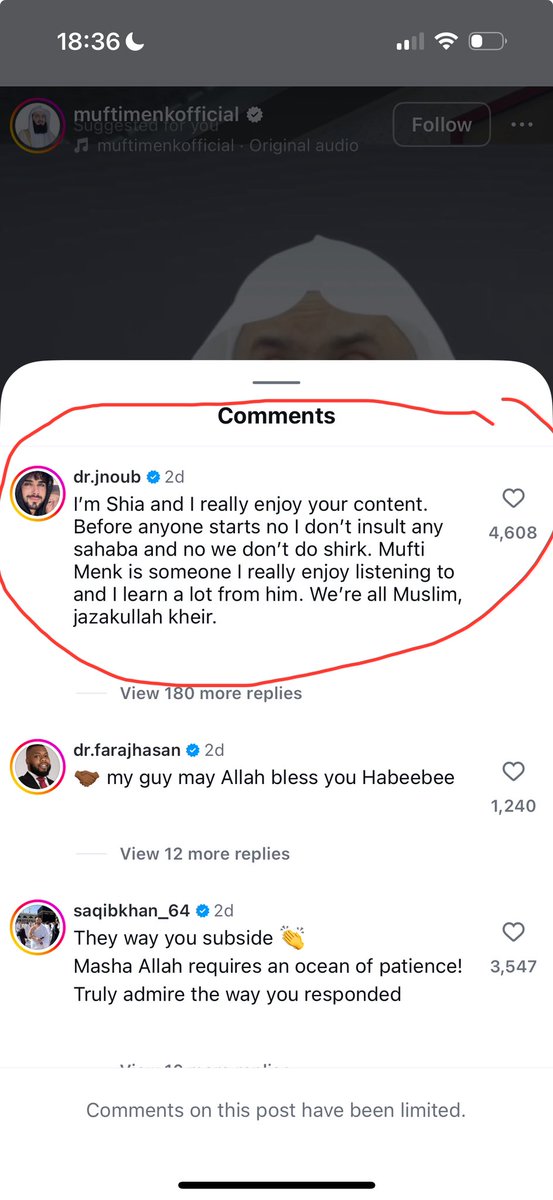 gtdawahcenter's tweet photo. This sums up the problem with Mufti Menk.

He avoids warning clearly against Shirk and Bidʿah.

That’s not the Daʿwah of the Prophets; it’s appeasement.

Him and those like him are chasing followers, not speaking truth. https://t.co/xdPlyjcYJm