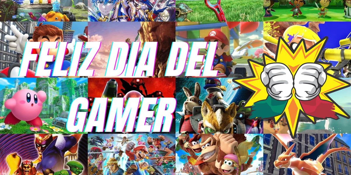 A todos los masheros y nerds (yo entre ellos, no se claven) FELIZ DIA DEL GAMER

#GAMING #DIADELGAMER #videojuegos