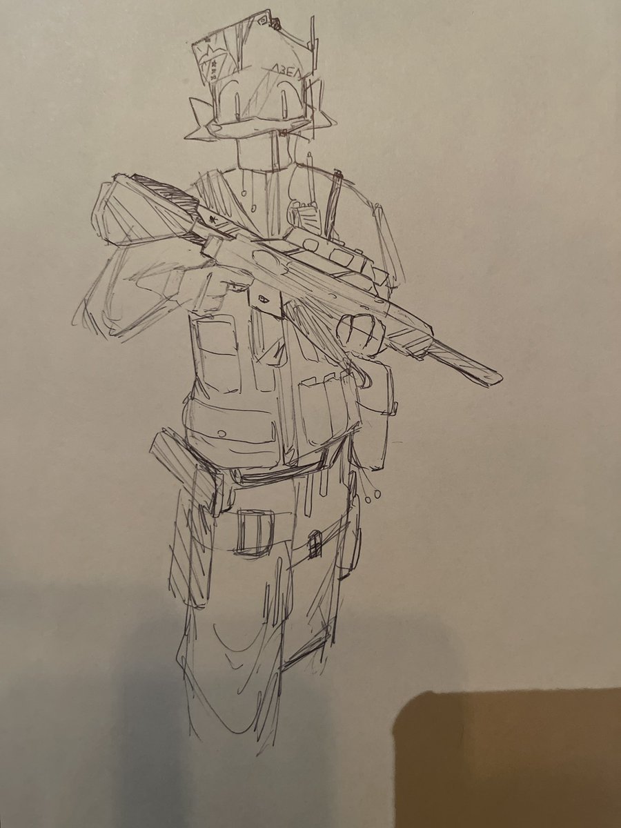 lowkey fuck with this drawing heavy
say hiiii maz :33 send him off to a warmmmmm goodbye as he shoots some zombies ahahaha