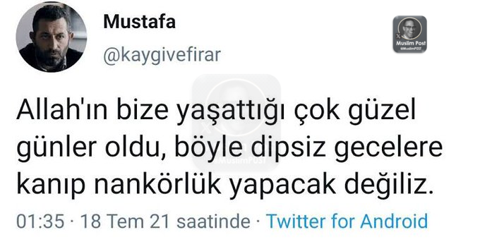 Müslüman Tweet (@musluman_tweet) on Twitter photo 