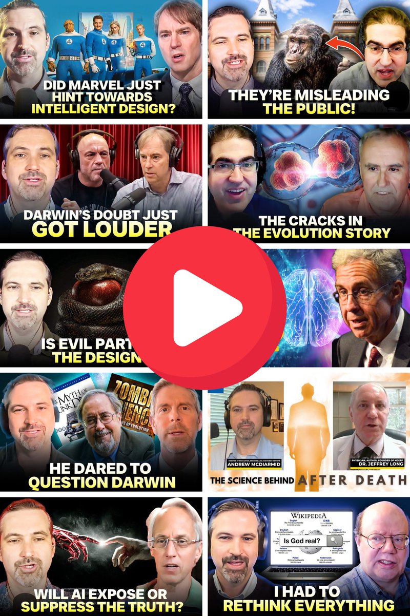 IDTHEFUTURE's tweet image. Help us spread the word about our new YouTube channel! Subscribe and share an episode! youtube.com/@idthefuture #intelligentdesign #evolution @AMcDiarmid @DiscoveryCSC