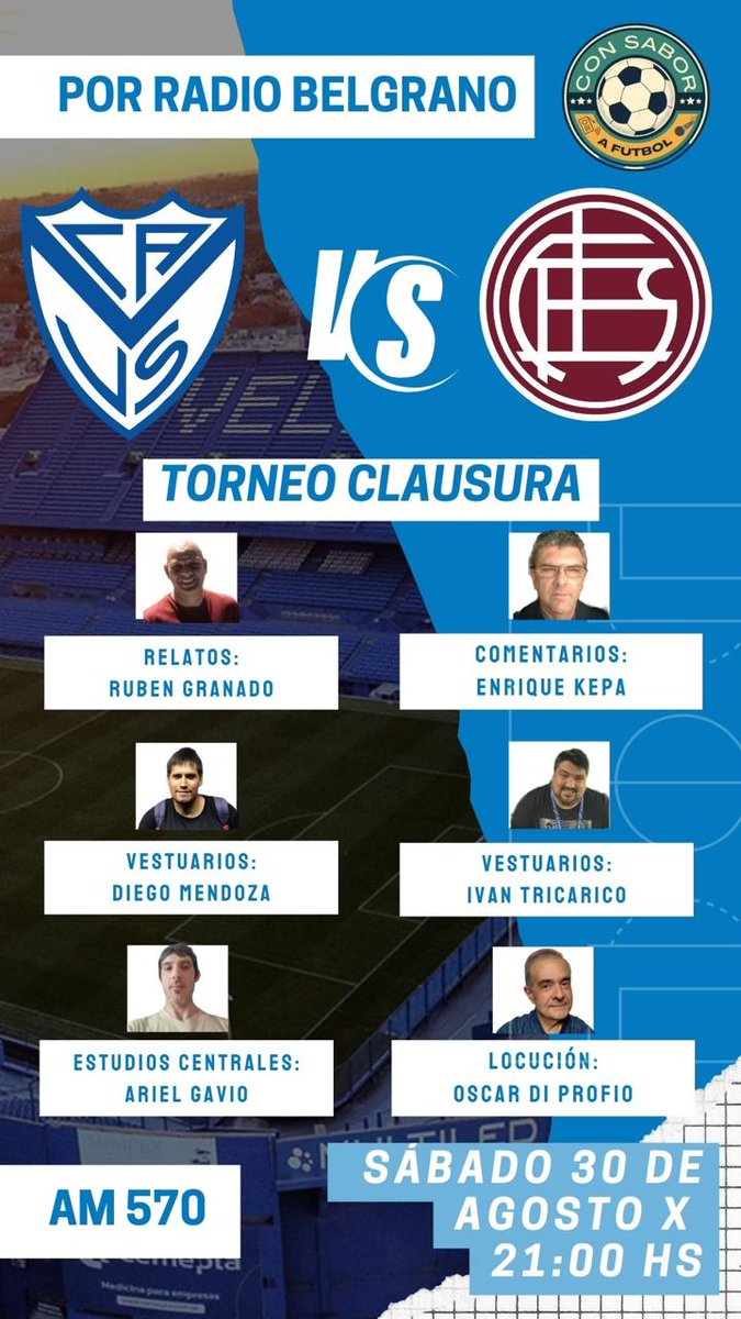 Por Belgrano AM 570
7 ma Clausura