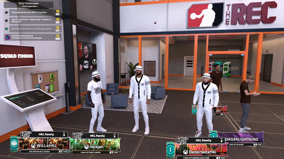 These crews outfit are fireeeeee <a href="/NBA2K/">NBA 2K</a> the team is out here grinding!! Love to see it!!