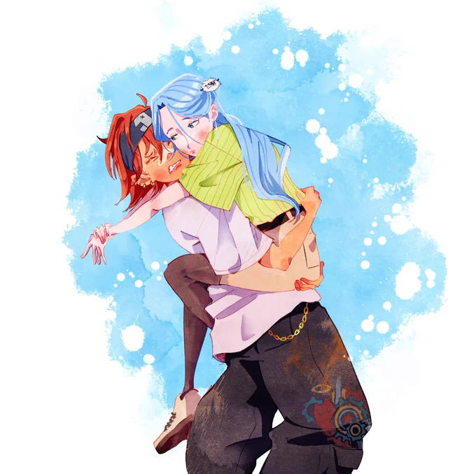 fem renga! i love yuri x99! #SK8THEINFINITY