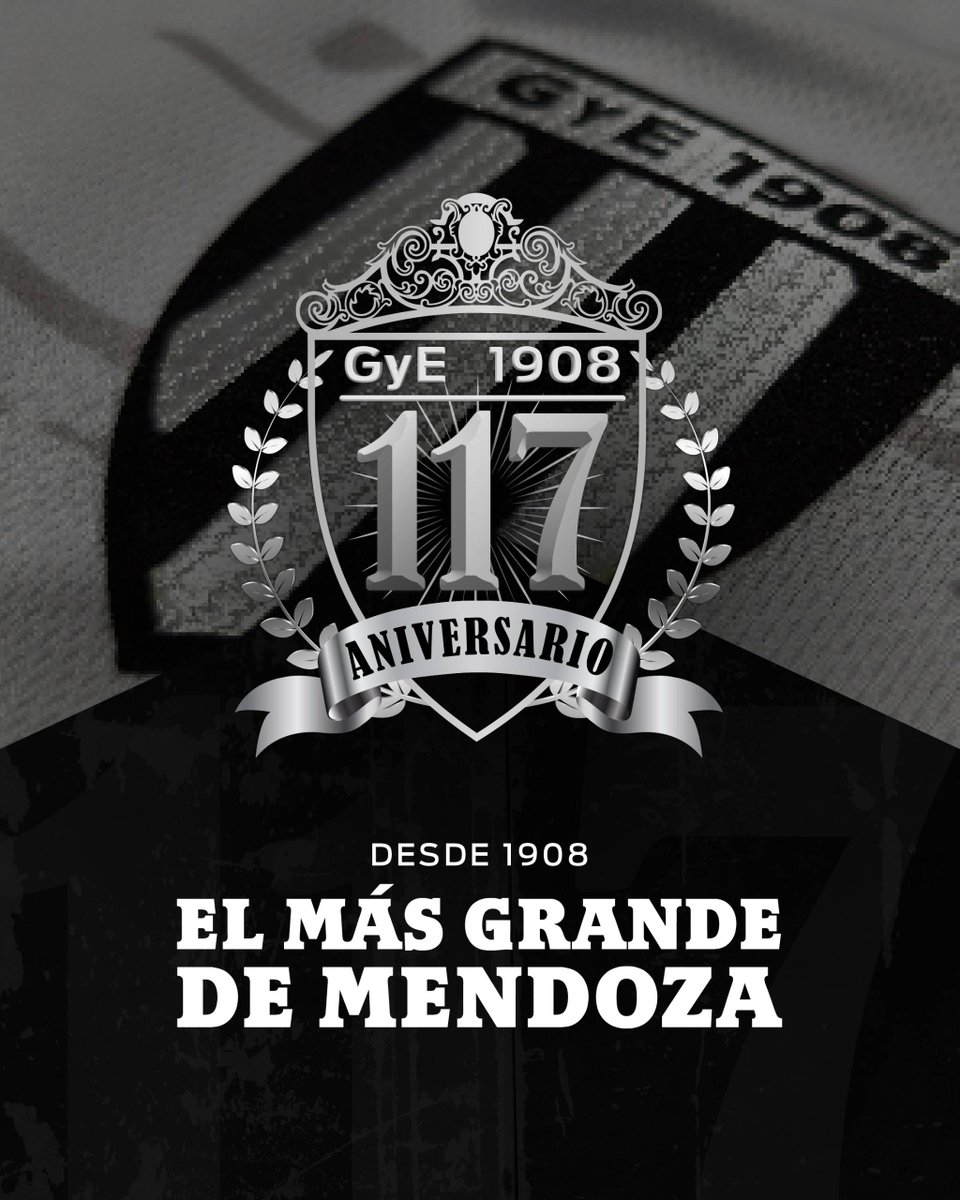 🏳️ Celebramos 117 años de pasión, historia, presente y crecimiento constante. Somos legado y somos futuro. Somos Gimnasia, somos Mendoza. 

Somos el aullido que nunca se apaga. Somos la gloria del pasado y la que está por venir 🏴

Desde 1908, somos ¡EL MÁS GRANDE DE MENDOZA!