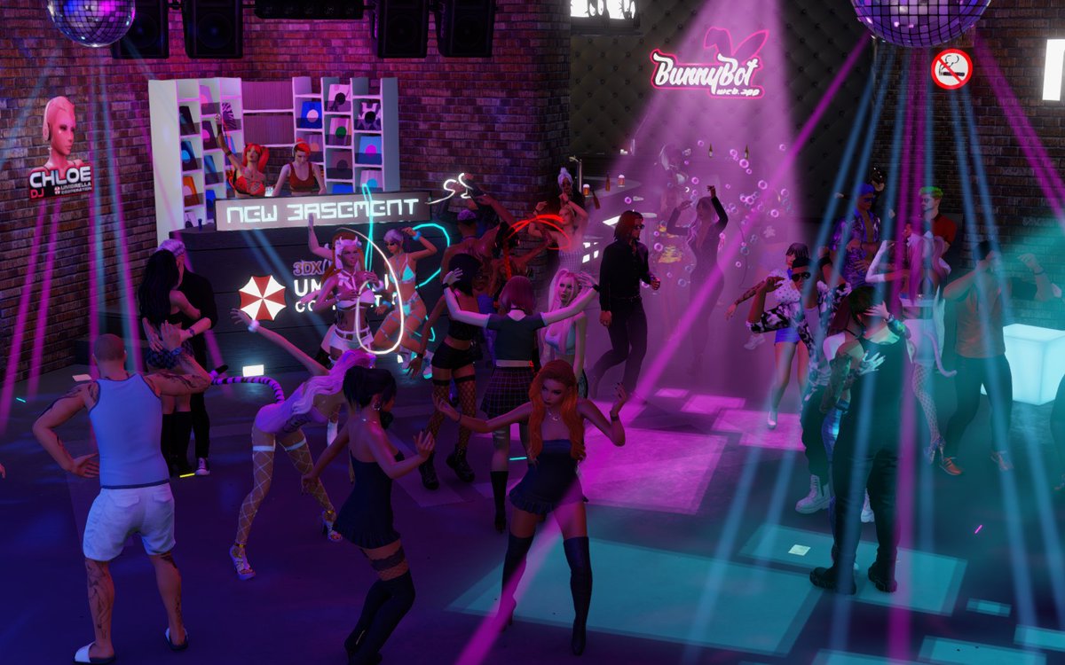 UMBRELLA™ - NEW BASEMENT

Dark, raw, relentless. Techno lives in the basement

DJ TammyXXX gets the crowd fired up

<a href="/3dxUmbrellaCoop/">UMBRELLA COOPERATION</a>  

<a href="/SHIELD_3dx/">SHIELD Organization</a> #TECHNO #HotWolvensSex <a href="/3dxchat/">3DXChat</a> #Bass #EROTIC #SEX