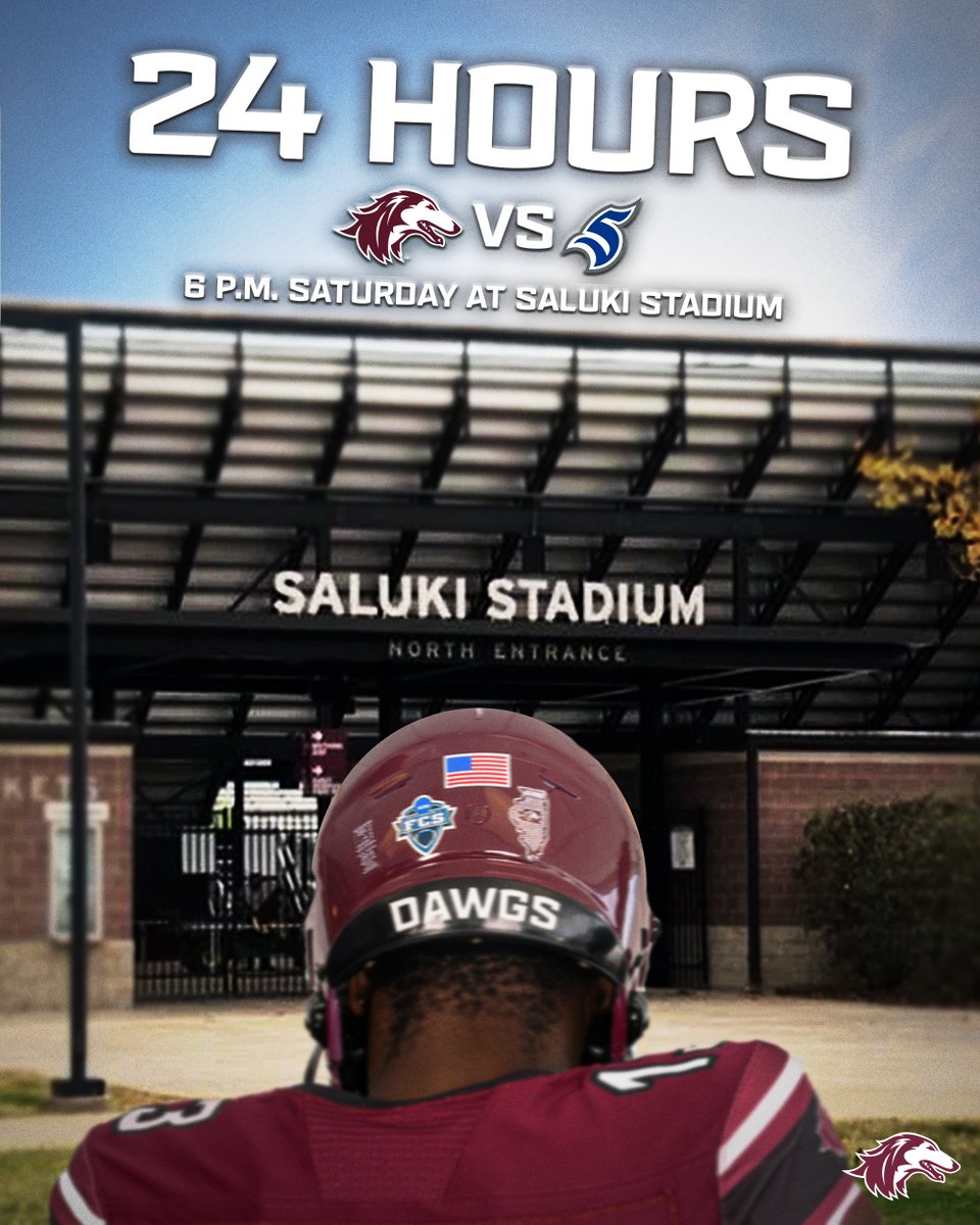 Less than 24 hours to go 🍿

#Salukis | #BuiltFor