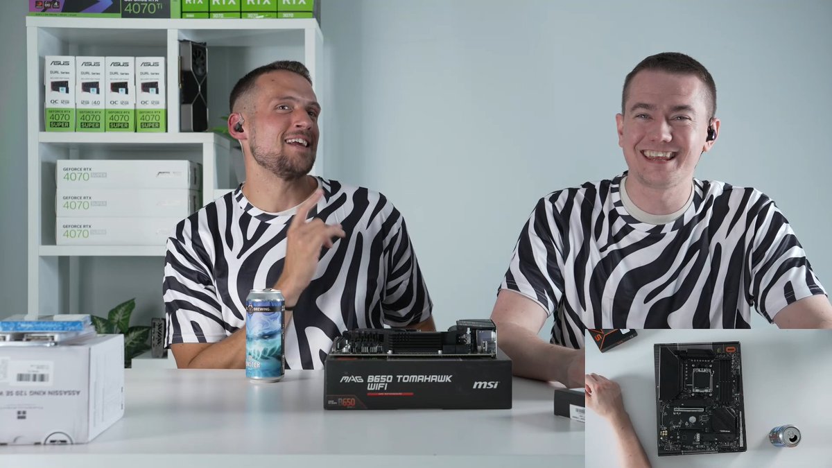 ZachsTechTurf's tweet image. On yesterday's PC building livestream, we built a special, Zebra-themed PC to bid farewell to my friend and neighbor, @UFDTech , as he prepares to move back to South Africa.
I'm always running a gaming PC giveaway during these livestreams, so be sure to tune in. The streaming…
