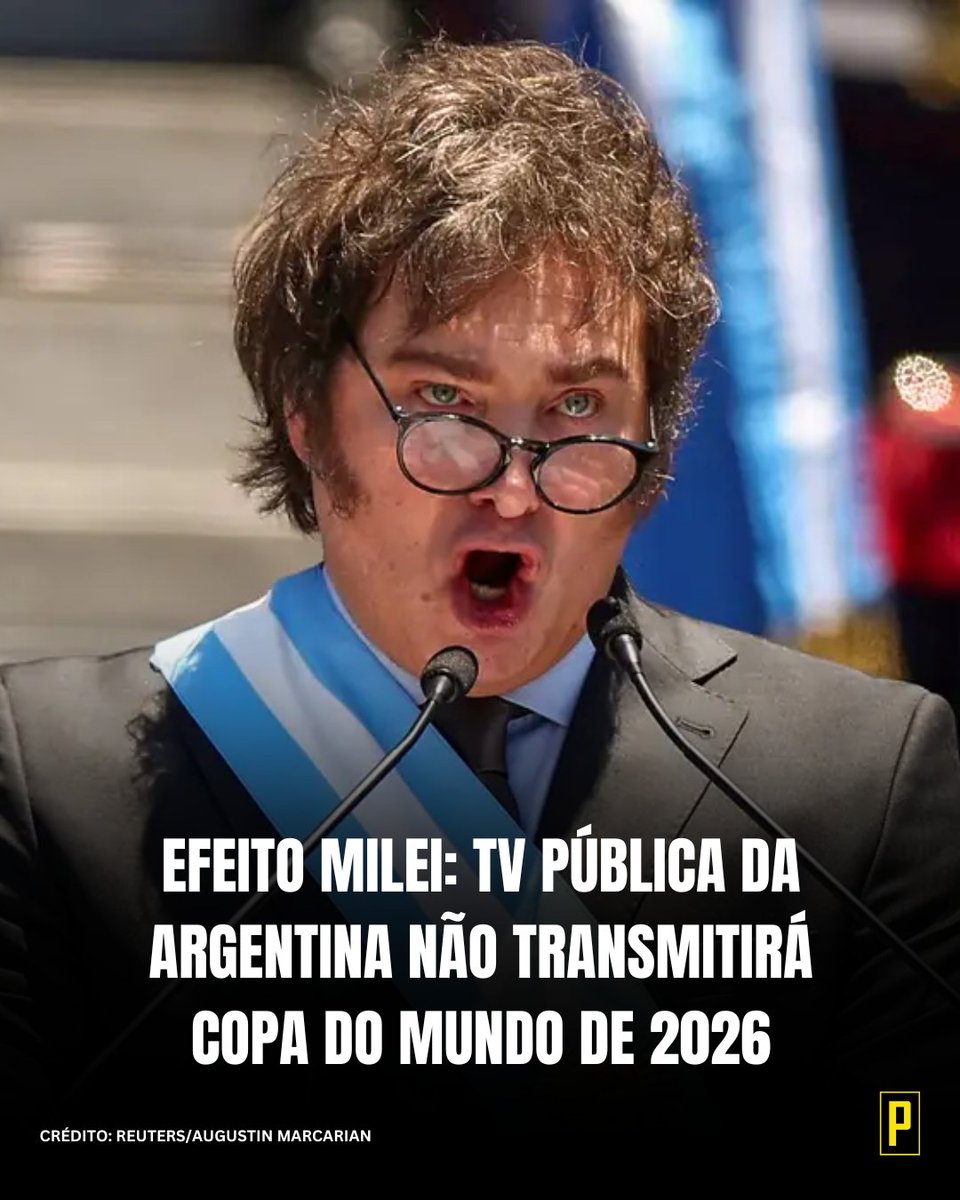 Em mais um capítulo da complexa novela dos direitos de transmissão de jogos na Argentina, o site Corta noticiou que a Copa do Mundo de 2026 não será transmitida pela TV Pública do país.

Segundo o portal, a decisão faz parte de uma série de medidas que têm o objetivo de auditar a