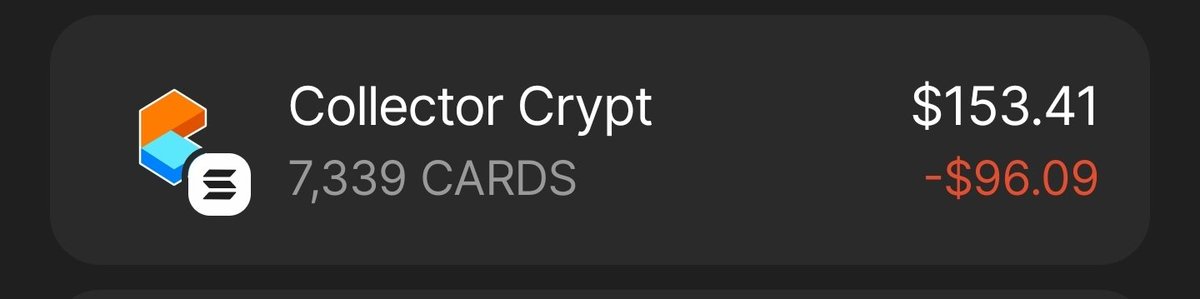 I have to say I really appreciate <a href="/Collector_Crypt/">Collector Crypt</a> been out of crypto for awhile besides my geckos, and well first off they have a point systems that gets you free spins, now they gave users an airdrop on top and presale. This is the way to do it, gonna be holding.