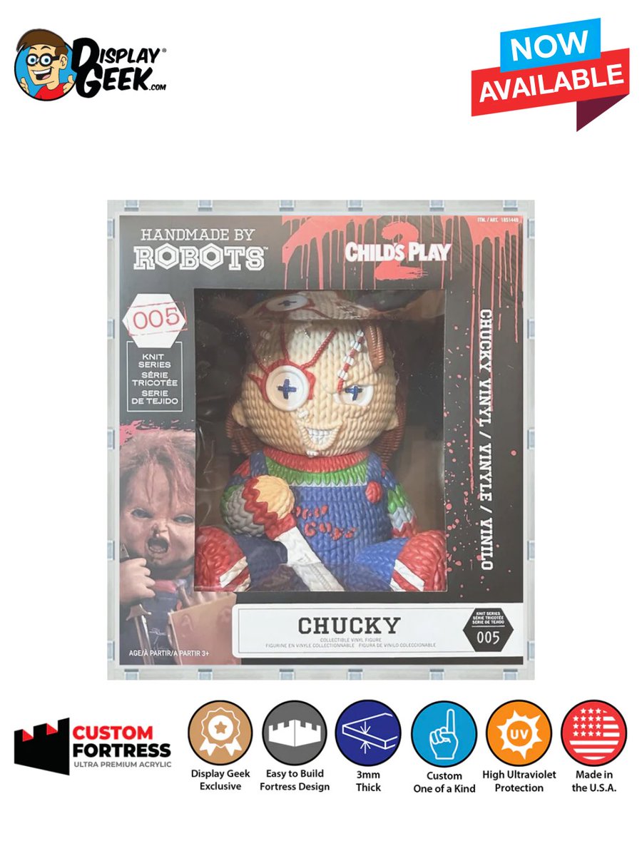 DisplayGeek's tweet image. Acrylic case size confirmed and in stock: Costco Exclusive Handmade by Robots Mega Size Knit Series Figures (Now in 3mm Custom Acrylic!) here: displaygeek.com/collections/pr…

#DisplayGeek #HandmadebyRobots #HMBR #Horror #Halloween #CostcoFinds #PopFortress