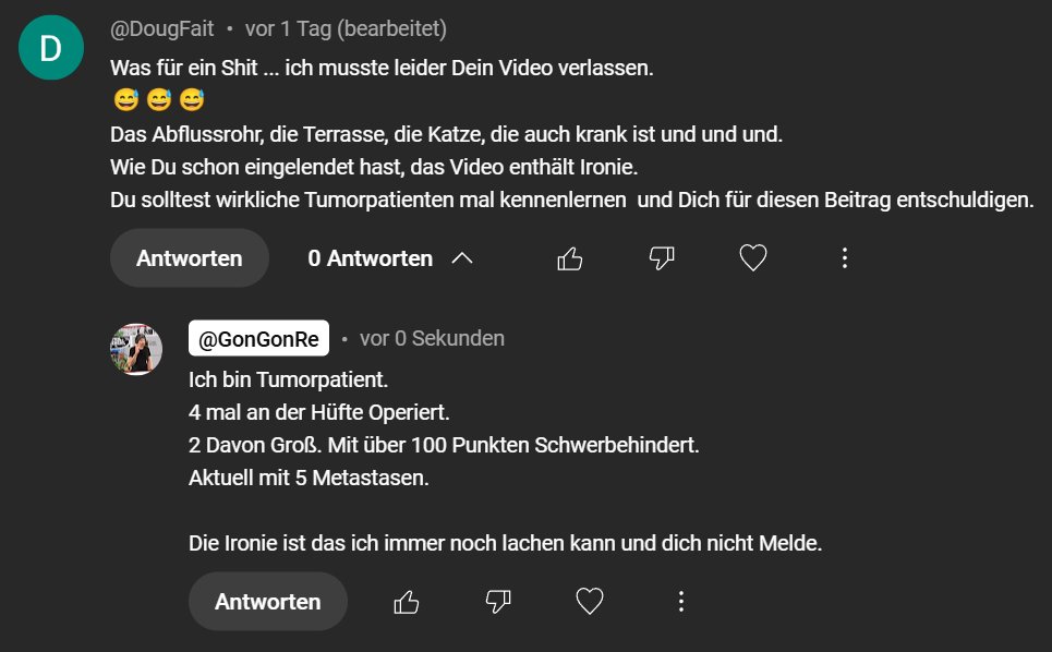 Sind wirklichen Tumor Patienten ihre Katzen egal oder was soll ich daraus ziehen?