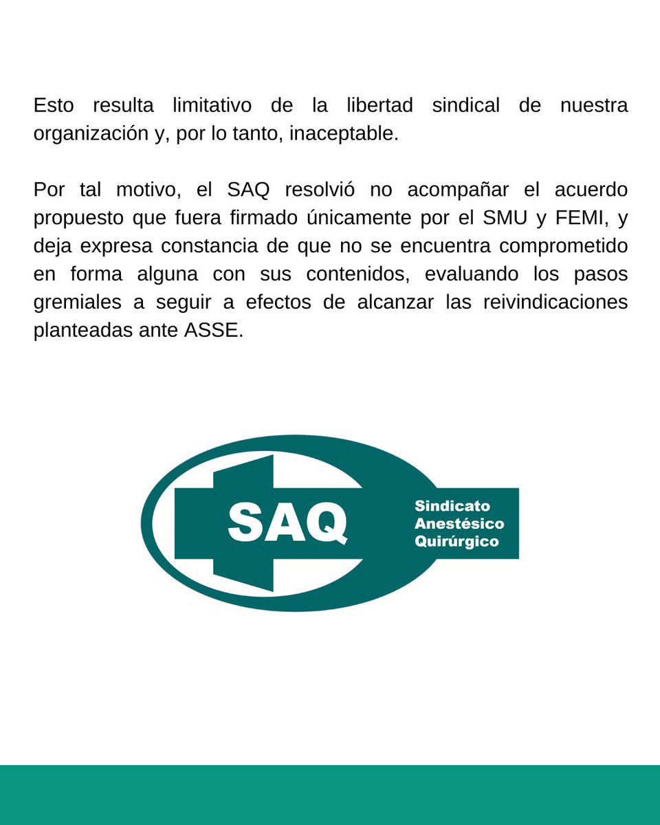 ℹ Comunicado oficial.