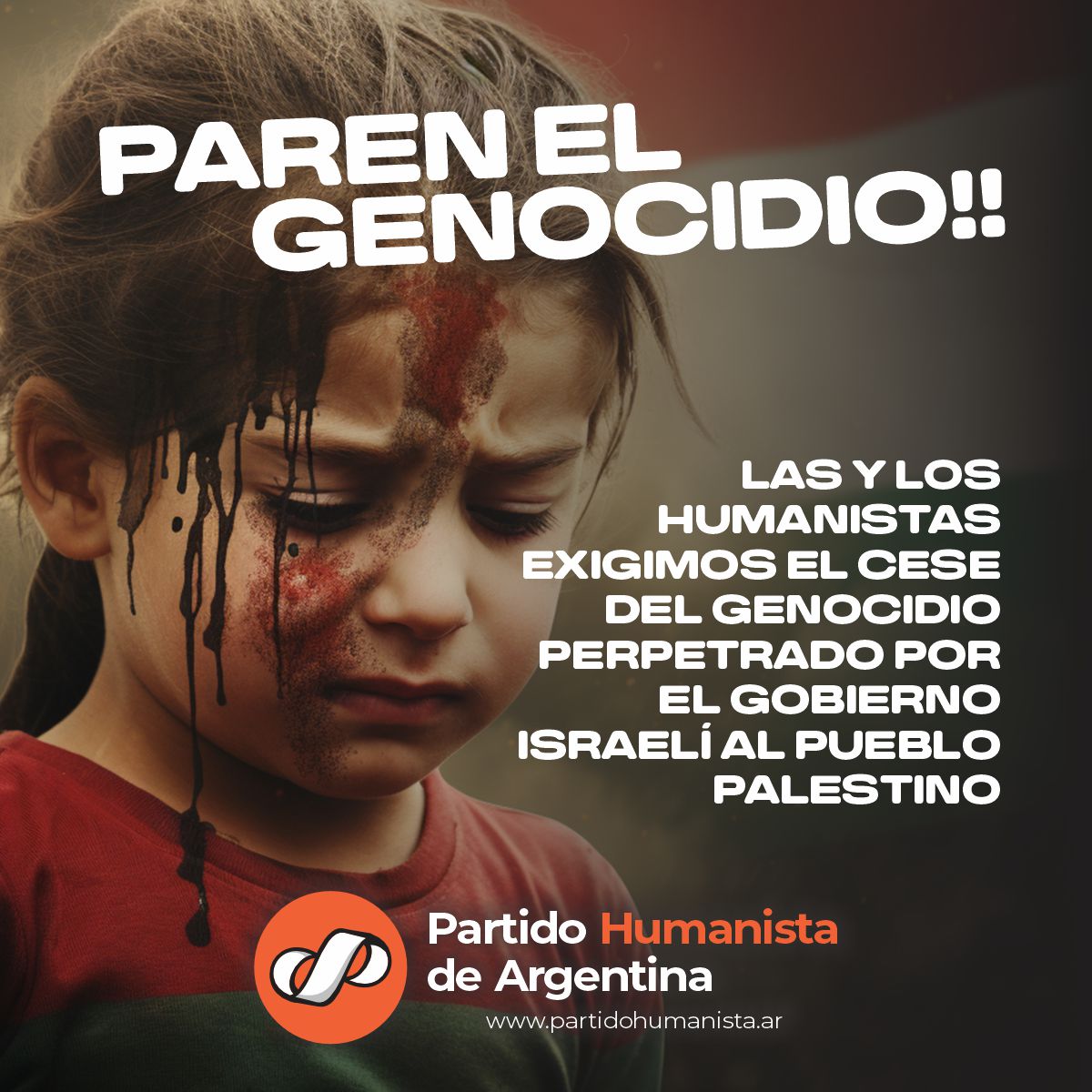 PartHumanistaAr's tweet photo. La Federación Internacional de Partidos Humanistas denuncia el genocidio del Pueblo Palestino a manos del gobierno israelí y sus cooperantes. Exhortamos a la conciencia internacional para que se tomen acciones concretas contra esta violación sistemática...
https://t.co/67xKbn8Sv9 https://t.co/O8p7rPHtnj