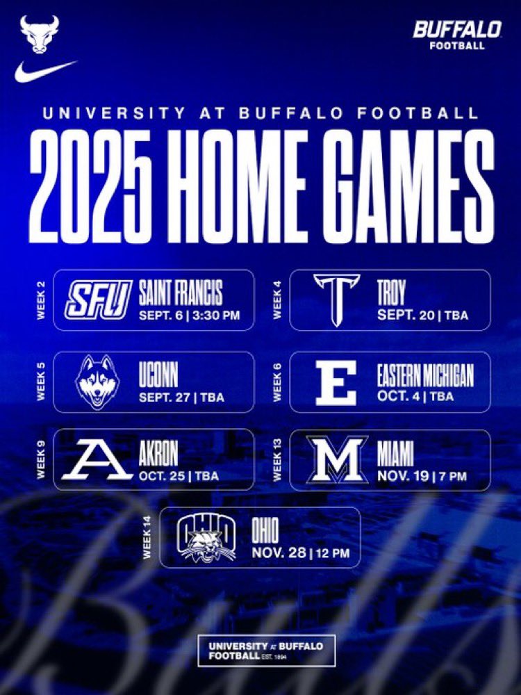 Arno Mbaiyo “The Missile” 🚀 (@mbaiyoarno) on Twitter photo Truly grateful to be invited to the University of Buffalo for a game day visit! Excited to experience the atmosphere once more! And also learn more about the program 🐂💙
<a href="/Paulwoods2/">Coach Paul R. Woods sr.</a> <a href="/Pete_Lembo/">Pete Lembo</a> <a href="/Coach_JoeBowen/">Joe Bowen</a> <a href="/ronwhitcomb/">Ron Whitcomb</a>
#UBBulls #UBFootball #HornsUp #GrindSeason #Blessed Truly grateful to be invited to the University of Buffalo for a game day visit! Excited to experience the atmosphere once more! And also learn more about the program 🐂💙
<a href="/Paulwoods2/">Coach Paul R. Woods sr.</a> <a href="/Pete_Lembo/">Pete Lembo</a> <a href="/Coach_JoeBowen/">Joe Bowen</a> <a href="/ronwhitcomb/">Ron Whitcomb</a>
#UBBulls #UBFootball #HornsUp #GrindSeason #Blessed
