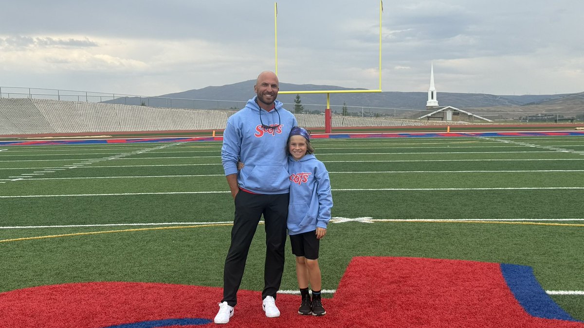 Coach a high school football game in the state of Wyoming!
✅