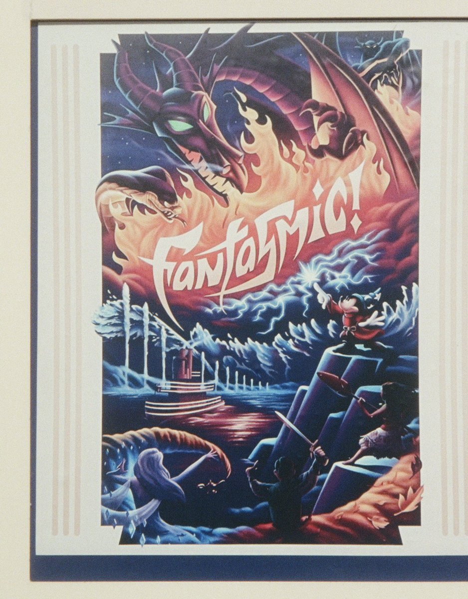 fantasmic poster on 35mm film