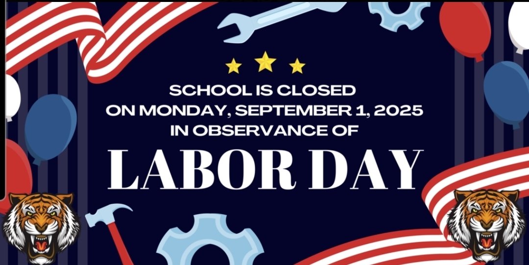 All MCPSS schools are closed on Monday, September 1, 2025, in observance of the Labor Day holiday.#DunbarDoesItBEST