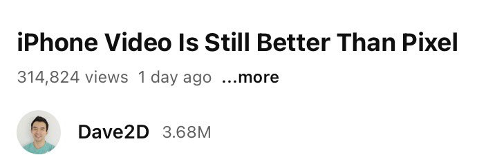 thetech_wiz's tweet image. iPhone video capabilities still remains unbeaten today ‼️ 

Apple has most definitely mastered this segment.