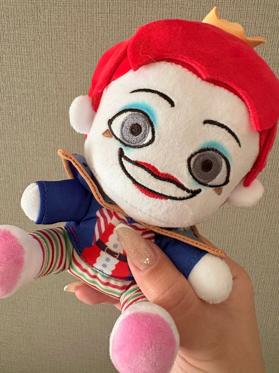 1025s2day's tweet image. マクぬいかわいいいい！マックボイスも最高です！ライトさんありがとう！大切にします！︎🫶