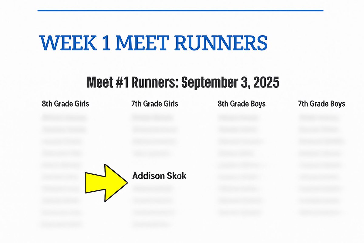 I qualified to run in the 1st cross country meet!! 🏃‍♀️ 
All those early morning runs and sore legs paid off!!!  #XCGoals #RunnerLife 
<a href="/txbombers_htx/">Texas Bombers Schneider National</a>