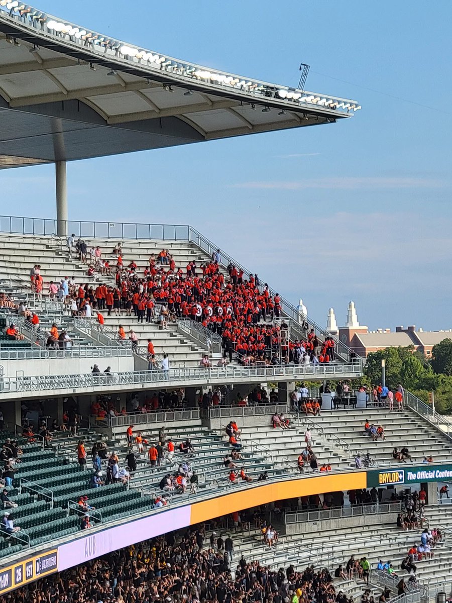 Noted! 

We’re putting <a href="/Baylor/">Baylor University</a>’s band in the nosebleeds next year 😌

( 📸: <a href="/bamahater47/">Skip Tallmage</a>)