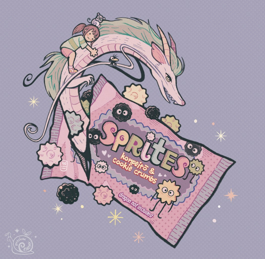 passionpeachy's tweet image. soot sprite candy 🍬