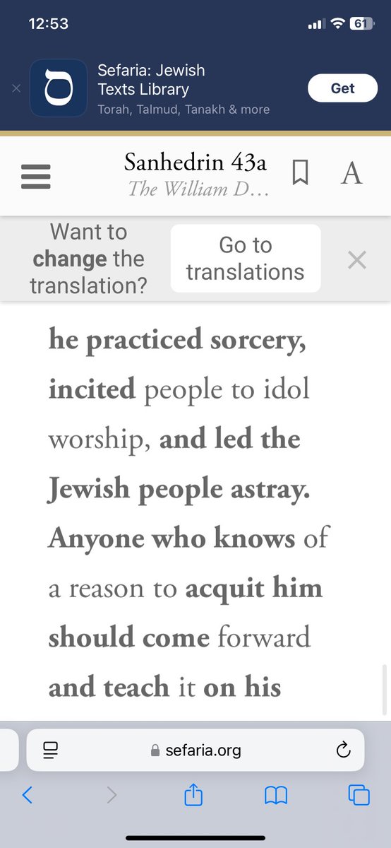 bigtexashogg's tweet photo. @ros85695_rose @AssistedKarma @RepMTG The Talmud says Jews stoned Jesus to death https://t.co/hH6YGN5bPx