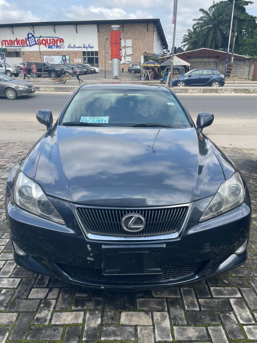 AmTunia's tweet photo. *DEALERS MARKET ALERT LEXUS IS250 AVAILABLE IN PH*

Price: 6million naira.. buyer settle agent 200k last

Note: 6plug engine have noise..

gear is good. AC is good. First body. First user. First registration. android Screen.
Location: PHc https://t.co/XgdHSGYNNQ