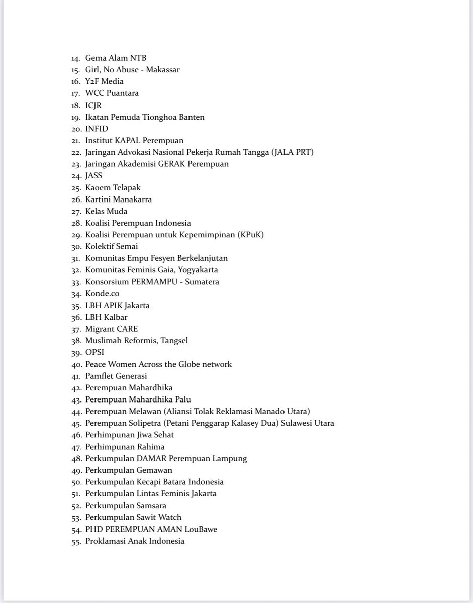 Pernyataan sikap Aliansi Perempuan Indonesia.

PRABOWO: Hentikan Kekerasan Negara,
Cabut Fasilitas dan Tunjangan DPR, Hentikan Represifitas Terhadap Massa Aksi

Berikan Keadilan Bagi Korban!