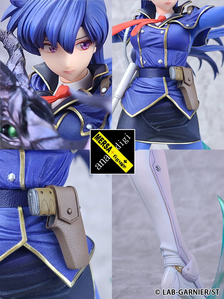 2025 ana+digi × Mersafigure サイレントメビウス 香津美・リキュール