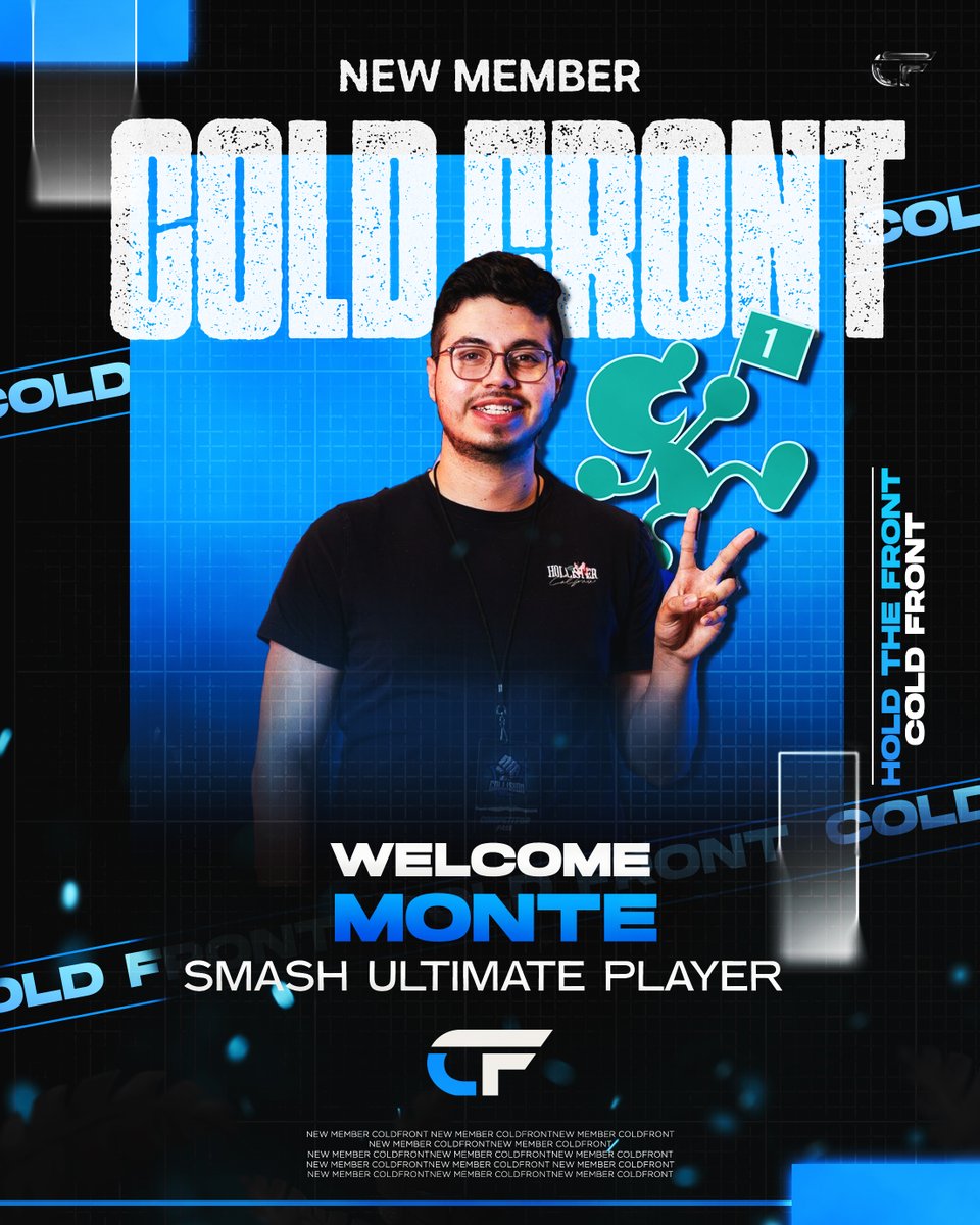ColdFront ❄️ (@coldfronthq) on Twitter photo ❄️THERE'S A COLDFRONT IN SOCAL ❄️
Welcome <a href="/Monteant1/">CF | Monte / モンテ</a> to CF 💙
Not only are they SoCal's #1 player, but they are also a Top 50 player IN THE WORLD 🔥
We are so excited to have everyone's favorite G&W player be part of our organization and we look forward to seeing you ❄️THERE'S A COLDFRONT IN SOCAL ❄️
Welcome <a href="/Monteant1/">CF | Monte / モンテ</a> to CF 💙
Not only are they SoCal's #1 player, but they are also a Top 50 player IN THE WORLD 🔥
We are so excited to have everyone's favorite G&W player be part of our organization and we look forward to seeing you