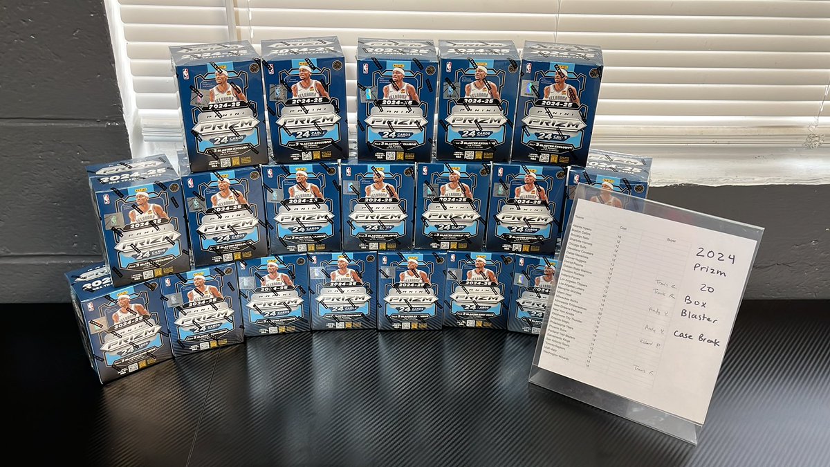 LineDriveCard's tweet image. LAST CHANCE!!

20 Blaster Case Break of 2024/25 Prizm Basketball!!

Ripping tomorrow at 10 AM