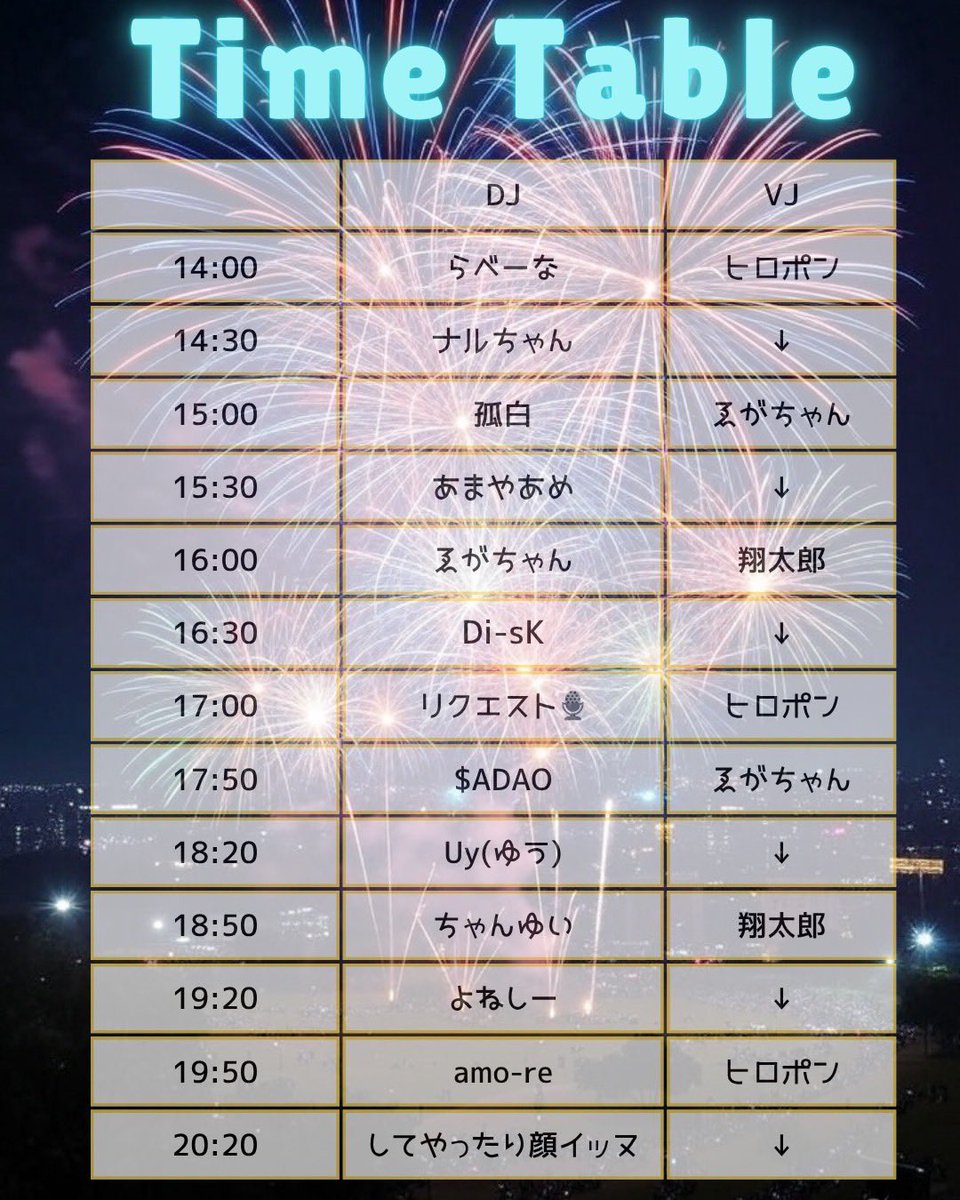 #YAAAAAS はじまりはじまり