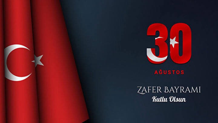 🇹🇷Ay yıldızlı bayrağımızı 🇹🇷özgürce dalgalandıran, 🇹🇷bu bayrağın altında özgürce yaşamamıza sebep olan başta Mustafa Kemal Atatürk olmak üzere tüm şehitlerimizin mekanları cennet, ruhları şâd olsun. 🇹🇷30 Ağustos Zafer Bayramımız kutlu olsun.🇹🇷#30Ağustos #zaferbayramımızkutluolsun