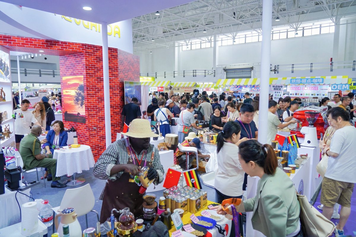 Uganda Shines Bright at the China International Coffee Expo! 🇺🇬☕️
The Embassy of Uganda in China, Uganda made a bold statement at the China International Coffee Expo bringing its finest coffee, culture, and creativity to the global stage.  #UgandaCoffee #SpecialtyCoffee