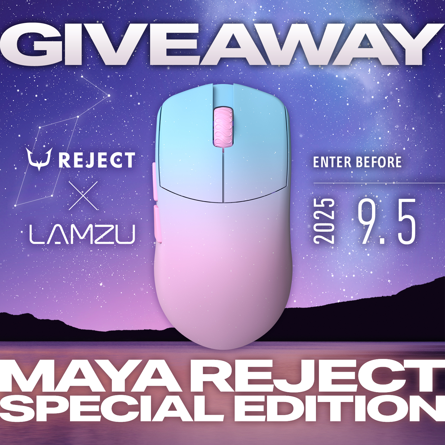 LAMZU MAYA X 8K Reject Special Edition REJECT x LAMZU MAYA