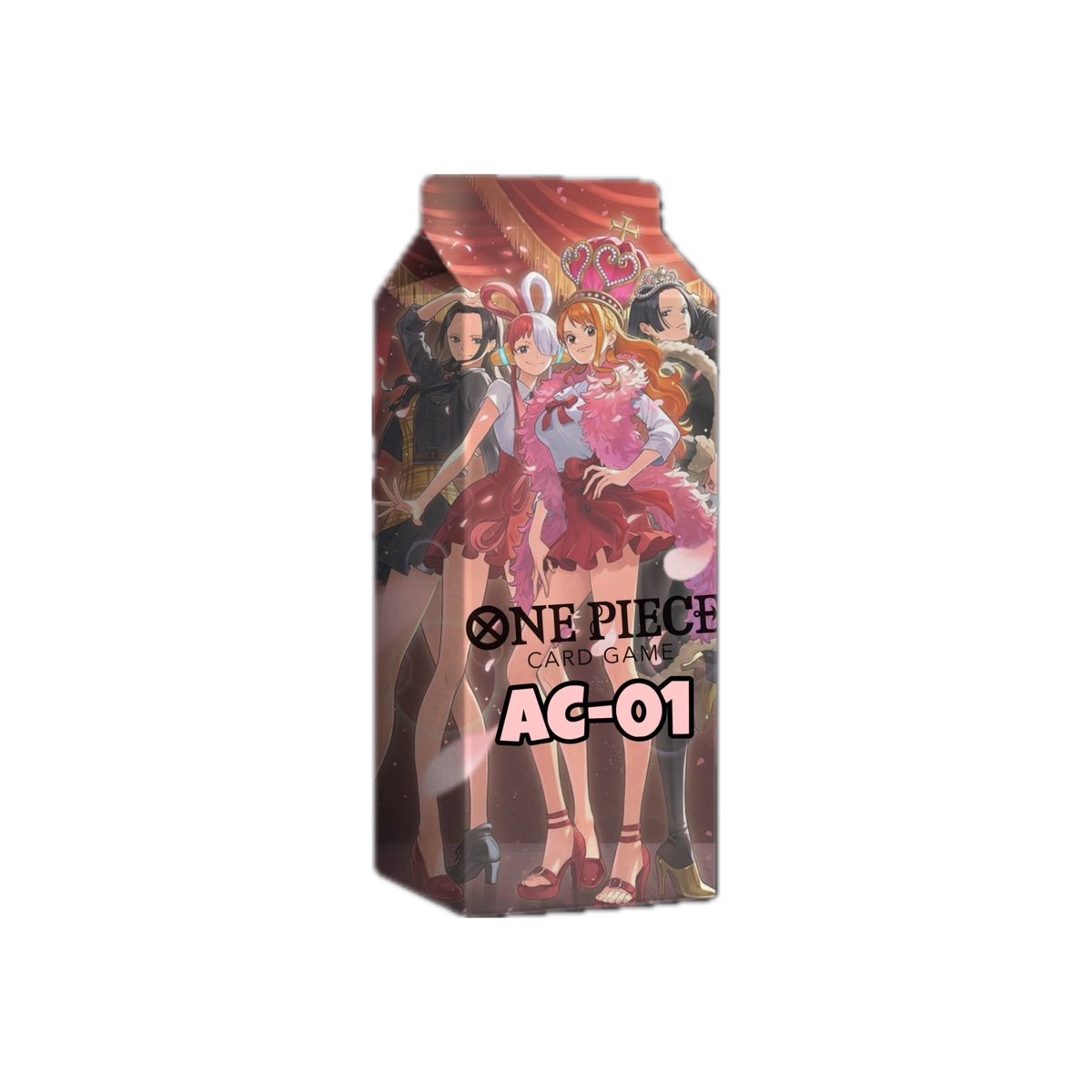 2026年1月発売 ONE PIECE CARD GAME【AC-01】 牛乳パックの形をした