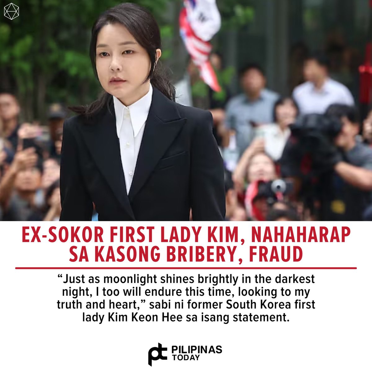 Pormal nang sinampahan ng kasong bribery at iba pang charges si Kim Keon Hee, maybahay ng pinatalsik na South Korean president Yoon Suk Yeol, bunsod ng lumalalim na imbestigasyon sa krisis na idinulot ng naunsiyaming martial law declaration at iba pang iskandalo, ayon sa special